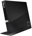 ASUS SBW-06D2X-U, Black, USB 2.0, 2 MB, 80,120 mm, 8x, 24x
