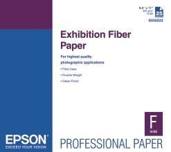 Epson Exhibition Fiber Paper 13&quot; x 19&quot;, 25 sheets (S045037)