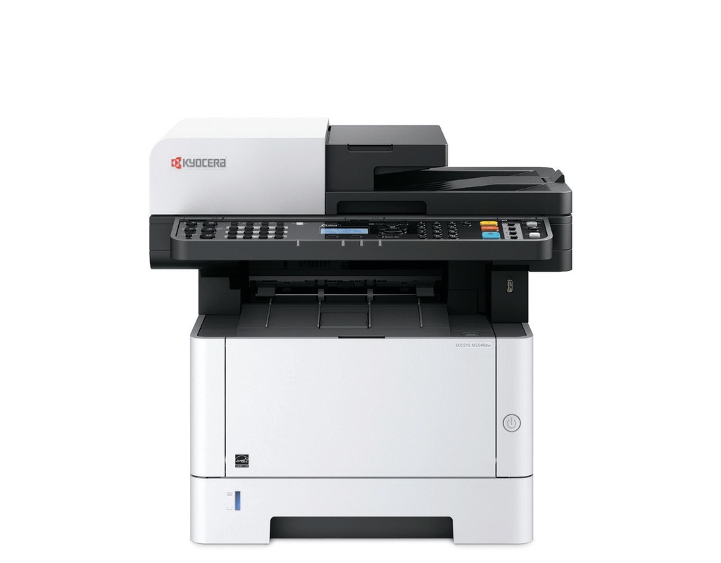 KYOCERA ECOSYS M2540dw, 1200 x 1200 DPI, Copie couleur, A4, Noir, Blanc