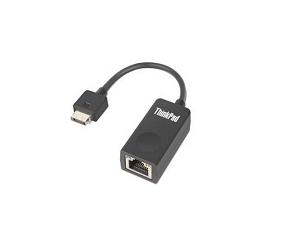 Lenovo USB C - RJ-45, 0,08 m, Noir (4X90Q84427)