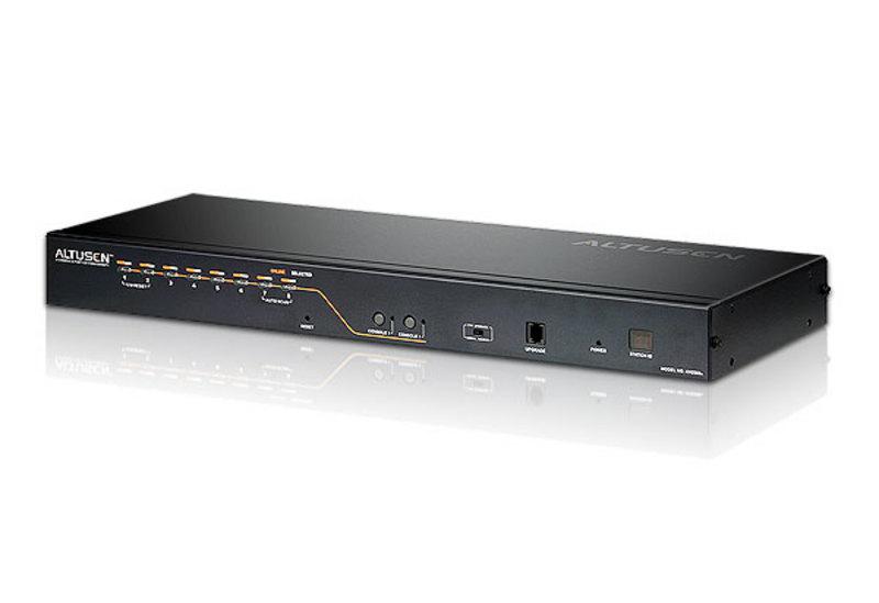ATEN 8-Port 2-console Cat 5e/6 KVM Switch (KH2508A)