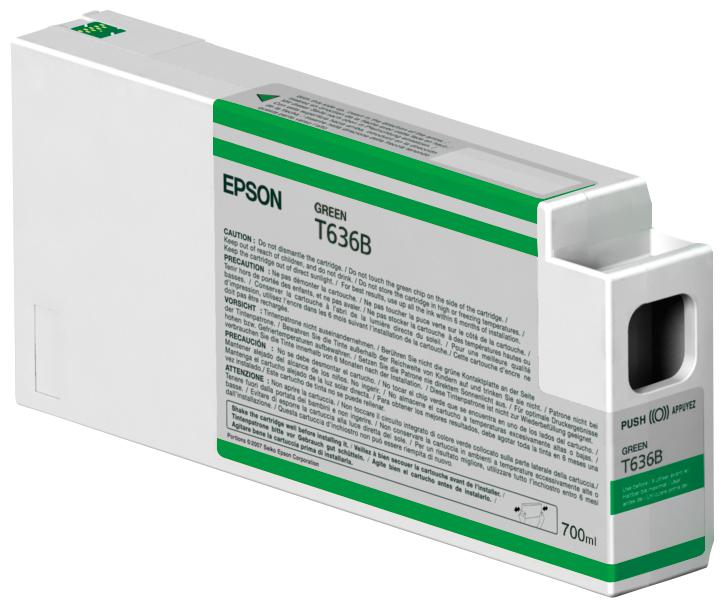 Epson Singlepack Green T636B00 UltraChrome HDR 700 ml