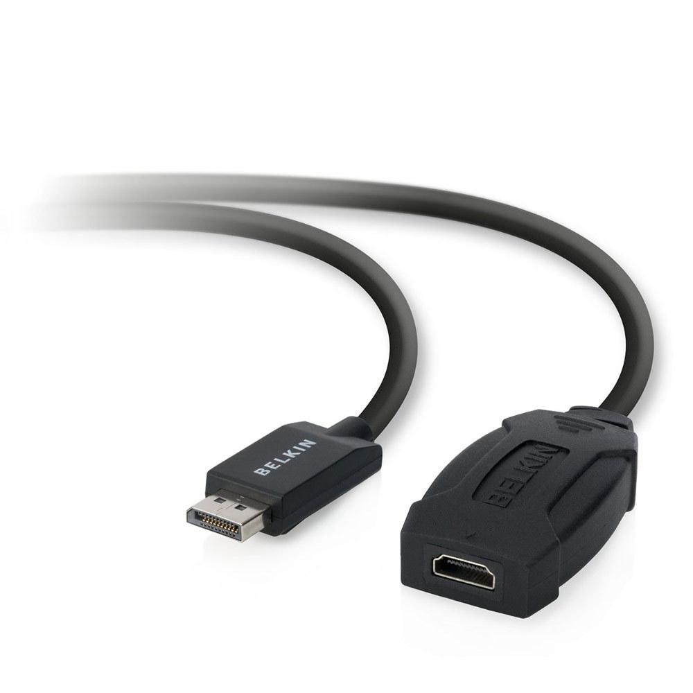 Belkin F2CD004B, DisplayPort/HDMI, M/F