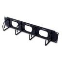 APC Organisateur de câbles horizontal 2U avec trous traversants (AR8428)