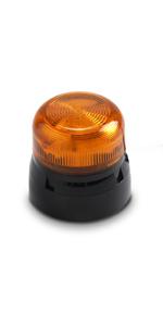 APC Gyrophare d'alarme, noir/orange (AP9324)