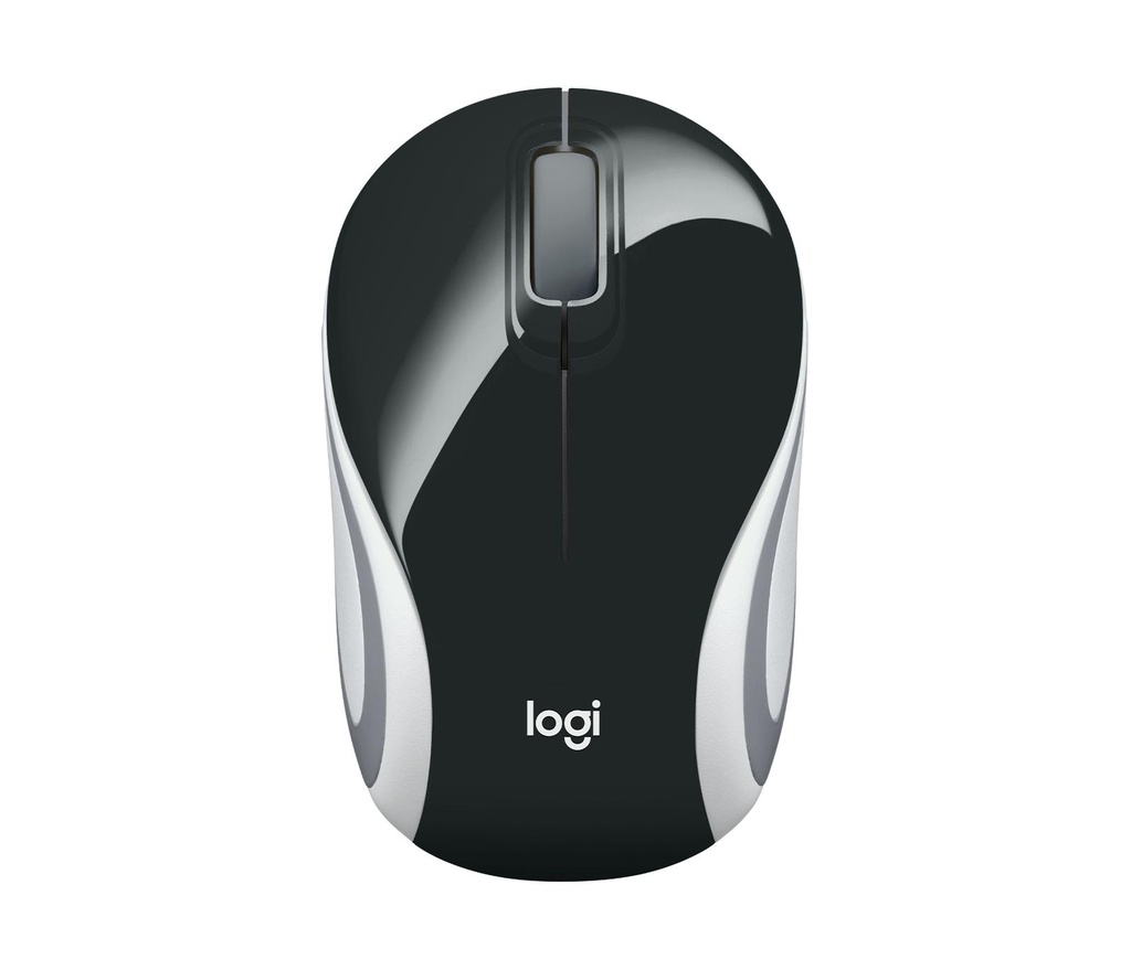 Logitech Mini souris sans fil M187, sans fil RF, noir (910-005459)