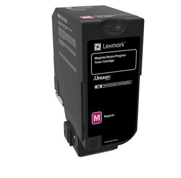 Lexmark Magenta Return Program Toner Cartridge (74C10M0)