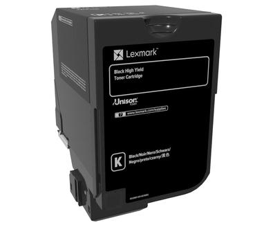 Lexmark 20K Black Toner Cartridge (CS720, CS725) (74C0H10)