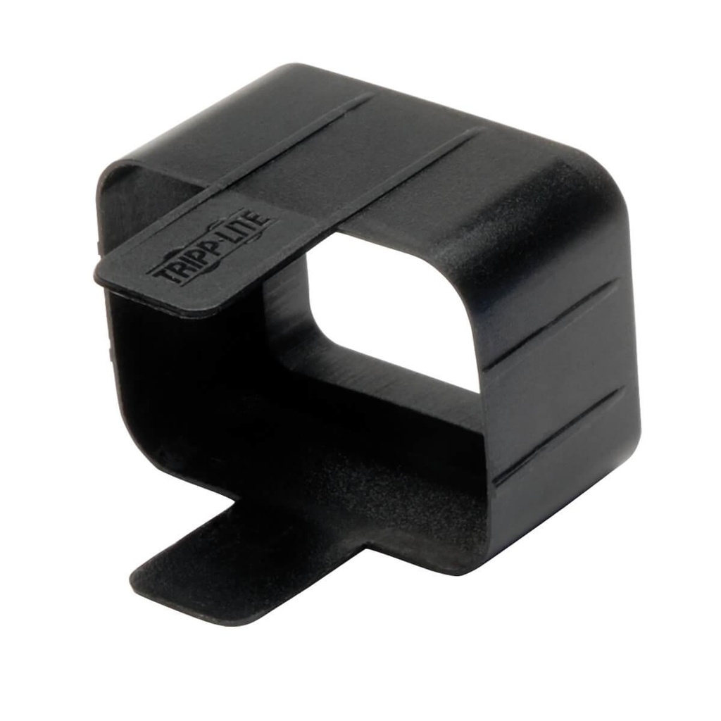 Tripp Lite Plug-Lock Inserts (C20 power cord to C19 outlet), Black, 100 pack