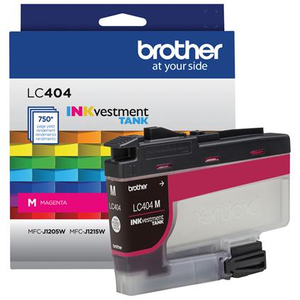 Brother LC404MS, Rendement standard, 750 pages, 1 pièce(s), Paquet unique