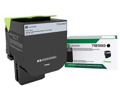 Lexmark Laser couleur, 8000pages, Noir (71B1XK0)