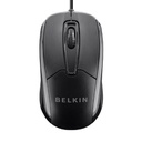 Belkin 800 dpi, USB Type A, 5ft, 3 buttons (F5M010QBLK)
