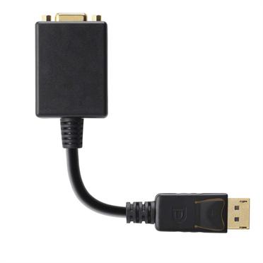 Belkin DisplayPort to VGA, m/f, black (F2CD032B)