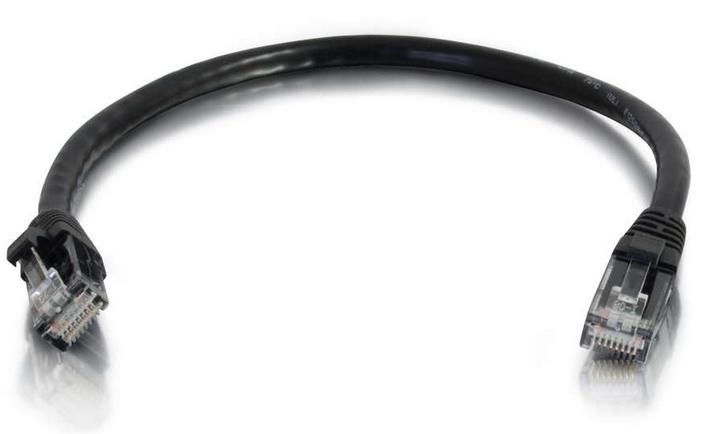 C2G 0.6m, Cat6a, RJ-45, UTP, black (00724)