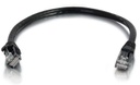 C2G 0.6m, Cat6a, RJ-45, UTP, black (00724)
