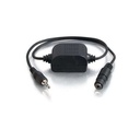 C2G 40000, 3.5mm, 3,5mm, Noir