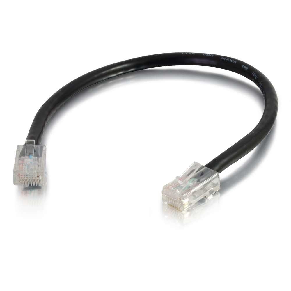C2G 6" Cat6, 0.15 m, Cat6, U/UTP (UTP), RJ-45, RJ-45 (00963)