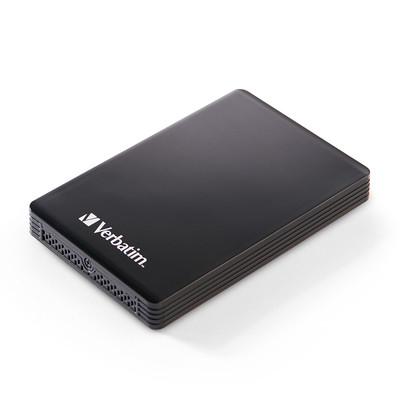 Verbatim SSD, 256 GB, USB 3.1 Gen 1, Black (70382)