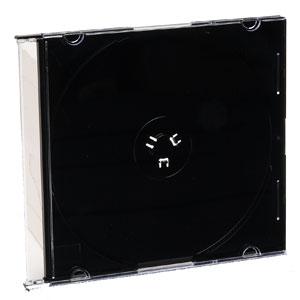 Verbatim CD/DVD Black Slim Storage Cases 200pk (94868)
