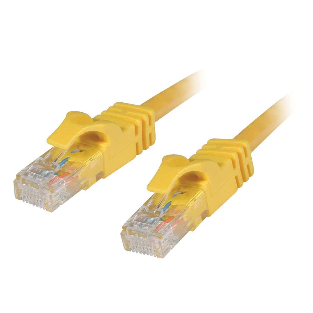 C2G 6ft.(1.83m), Cat6, Snagless Patch Cable, Yellow (04009)
