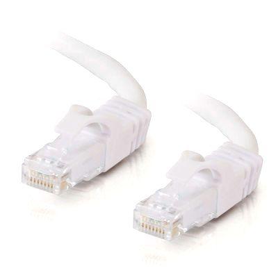 C2G Cat6 Assembled Patch Cable, White, 150ft (04252)