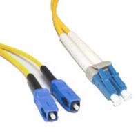 C2G 8m LC/SC Duplex 9/125 Single-Mode Fiber Patch Cable - Yellow (08356)