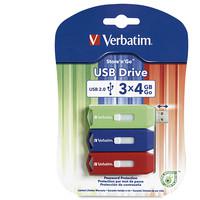 Verbatim USB Flash Drive 4GB, 4 GB (97002)