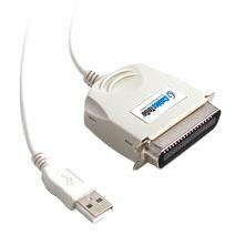 C2G Port Authority USB IEEE-1284 Parallel Printer Adapter Cable 6ft (16898)