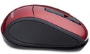 Verbatim Wireless Mini Travel Mouse, USB 2.0, Red (97540)