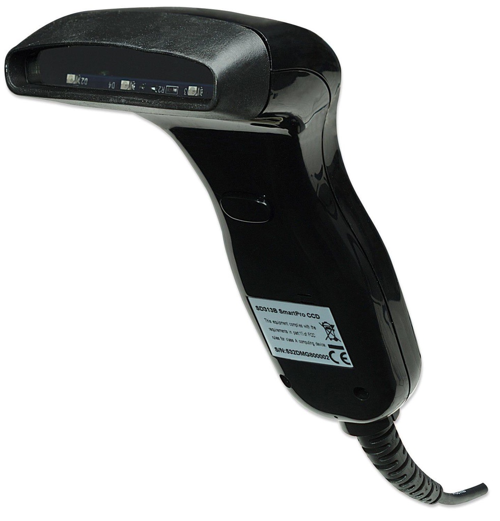 Manhattan Largeur de lecture de 80 mm, USB, noir (401517)