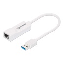 Manhattan USB 3.0 SuperSpeed, Gigabit Ethernet 10/100/1 000 Mbits/s (506847)
