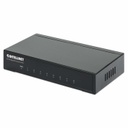 Intellinet 8-Port Gigabit Ethernet Switch, Metal (Euro 2-pin plug) (530347)