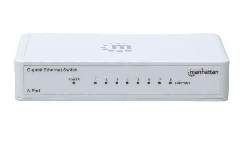 Manhattan 560702, Gigabit Ethernet (10/100/1000), Full duplex