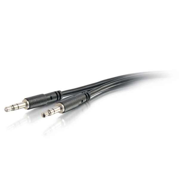 C2G 1.8m (6ft) Slim Aux 3.5mm Audio Cable - M/M (22601)
