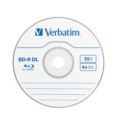 Verbatim BD R DL 6X, 50 GB, BD-R DL, 25 pc(s) (98356)