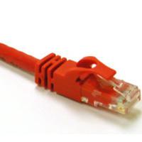 C2G 5ft Cat6 550MHz Snagless Crossover Cable Red (31381)