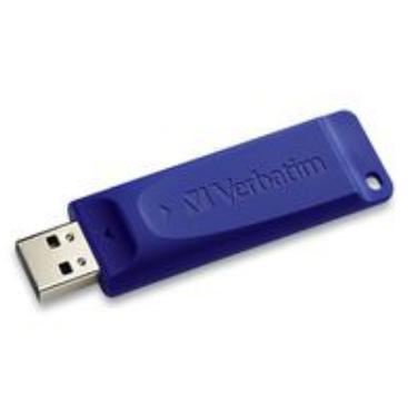 Verbatim 128GB USB Flash Drive, Blue (98659)