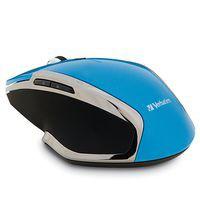 Verbatim Wireless Notebook 6-Button Deluxe Blue LED Mouse – Blue (99016)