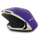 Verbatim Wireless Desktop 8-Button Deluxe Blue LED Mouse – Purple (99020)