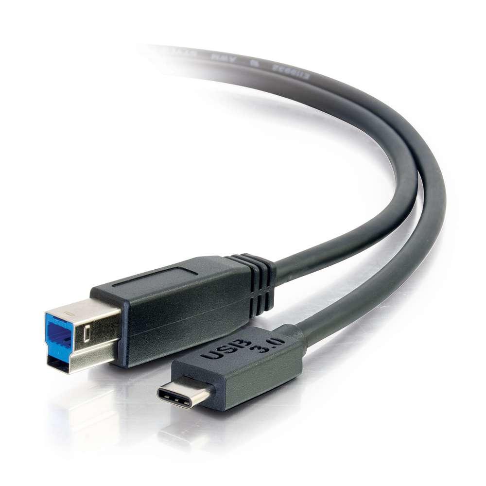 C2G 3 pieds, USB 3.0 Type C, USB B (28865)