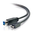 C2G 3ft, USB 3.0 Type C, USB B (28865)