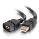 C2G 3.3ft (1m) USB 2.0 A Male to A Female Extension Cable - Black (52106)