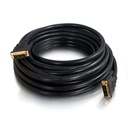 C2G 41233, 7.5 m, DVI-D, DVI-D, Black, Gold, Male/Male