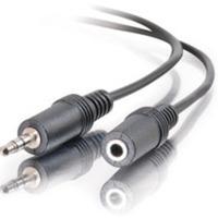 C2G 25ft 3.5mm Stereo Audio Extension Cable M/F (40409)