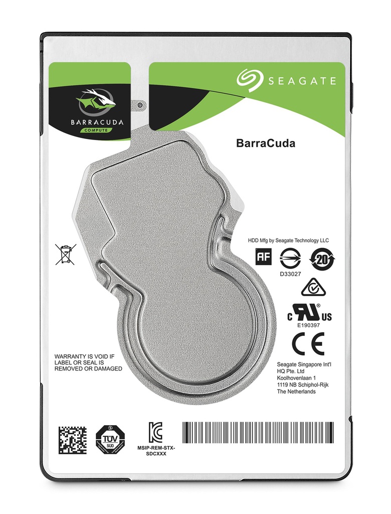 Seagate Barracuda 2.5", 2.5", 500 GB, 5400 RPM (ST500LM030)