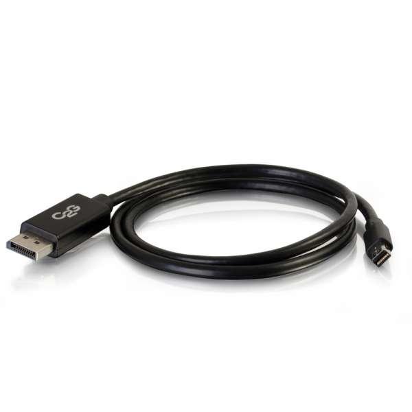 C2G 10ft Mini DisplayPort to DisplayPort Adapter Cable M/M, Black (54302)