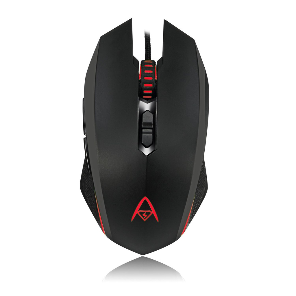 Adesso Souris de jeu programmable multicolore à 7 boutons (IMOUSE X2)