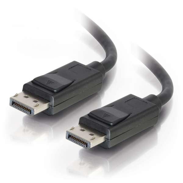 C2G 20ft DisplayPort Cable with Latches M/M - Black (54424)