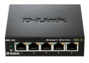 D-Link 5 Port Gigabit Switch, Black (DGS-105)