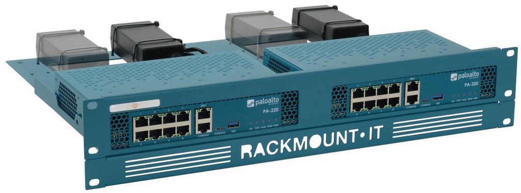 Rackmount.IT 1.3U/2U, 59 x 482 x 217mm, f/ Palo Alto PA-220 (RM-PA-T3)